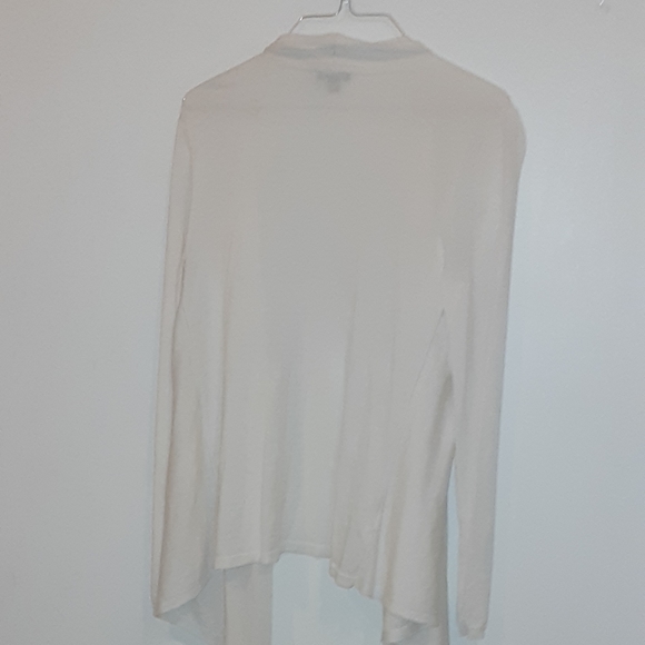 Ann Taylor White Flowy Cardigan - Picture 4 of 7